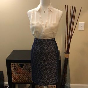 Limited Beautifully printed pencil skirt